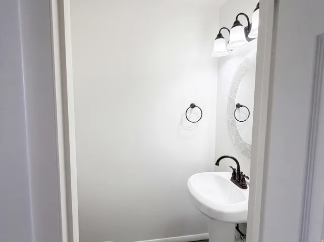 Bathroom featuring a sink
