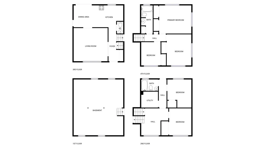View of home floor plan
