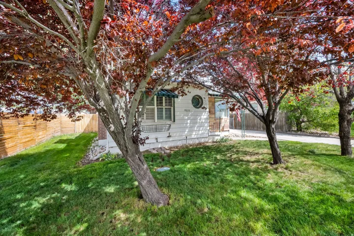 View of property hidden behind natural elements