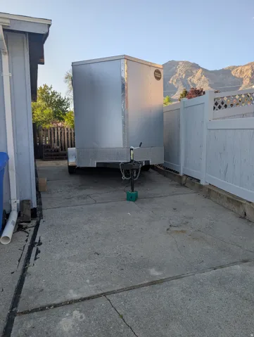 RV parking area
