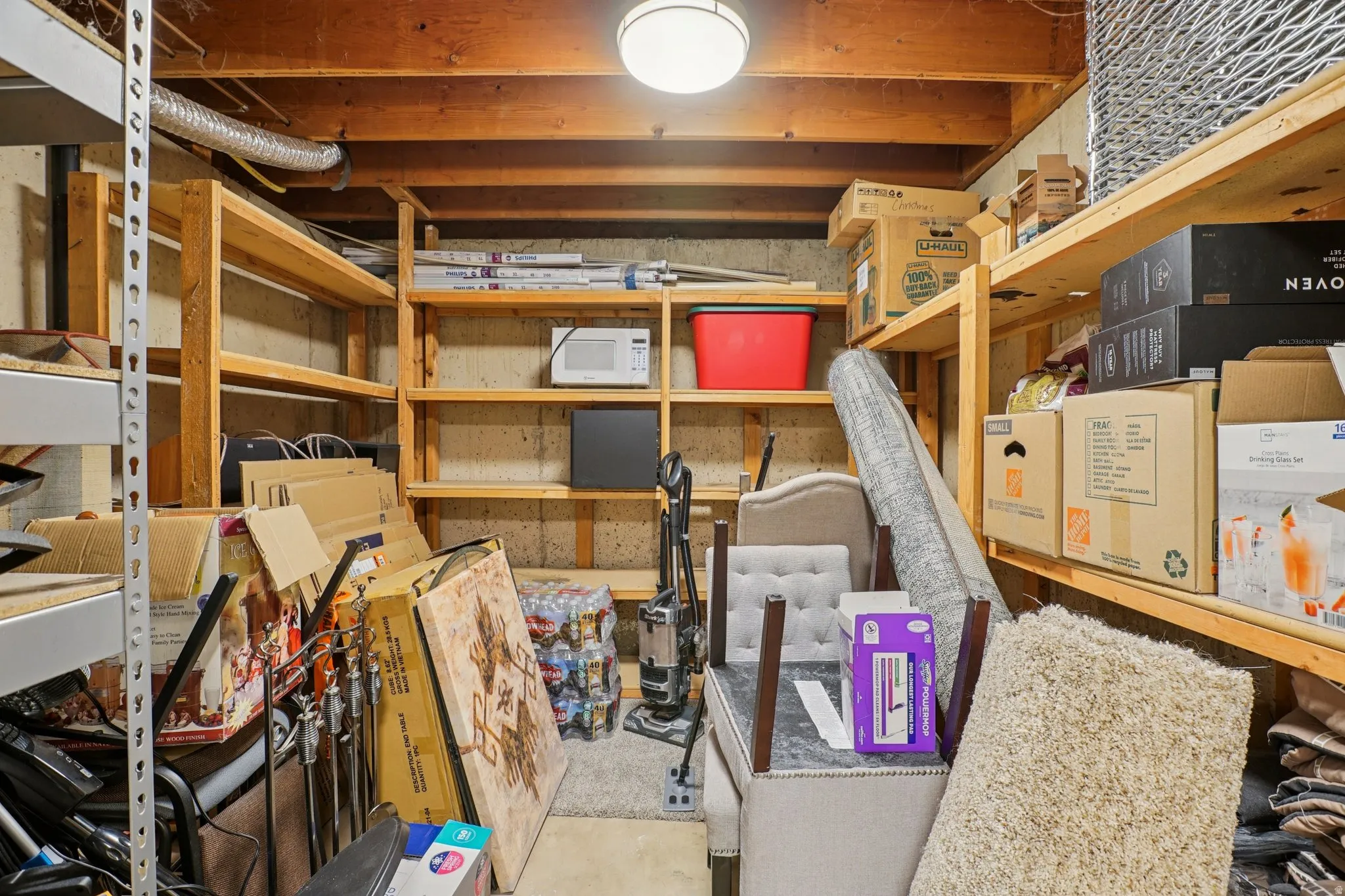 View of storage