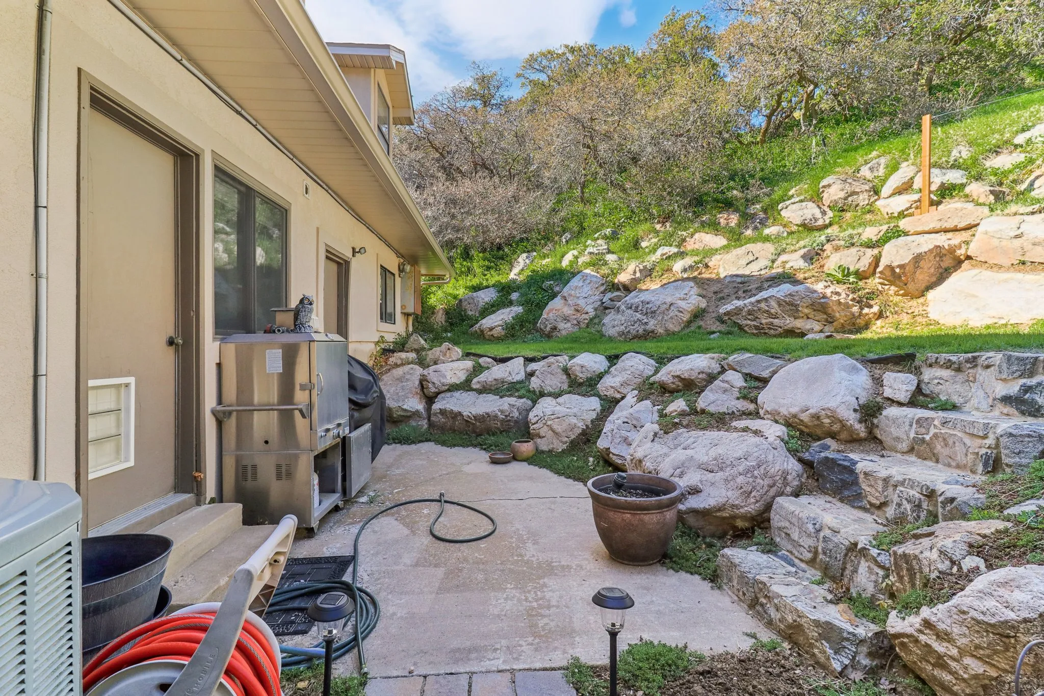 View of patio / terrace with entry steps