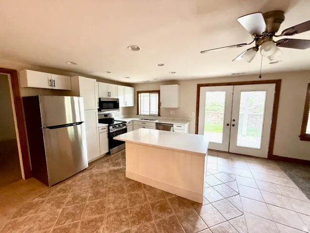 ADU kitchen newly remodeled