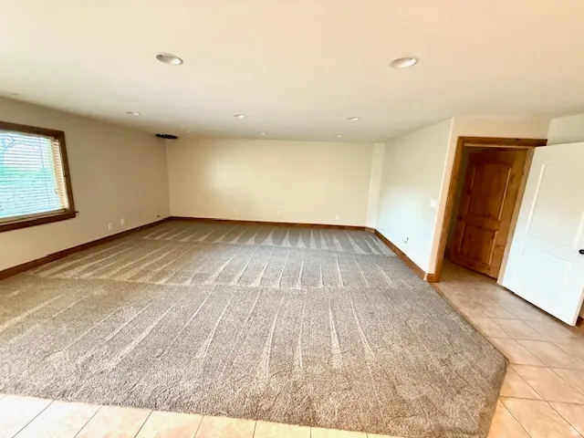 Family room in ADU