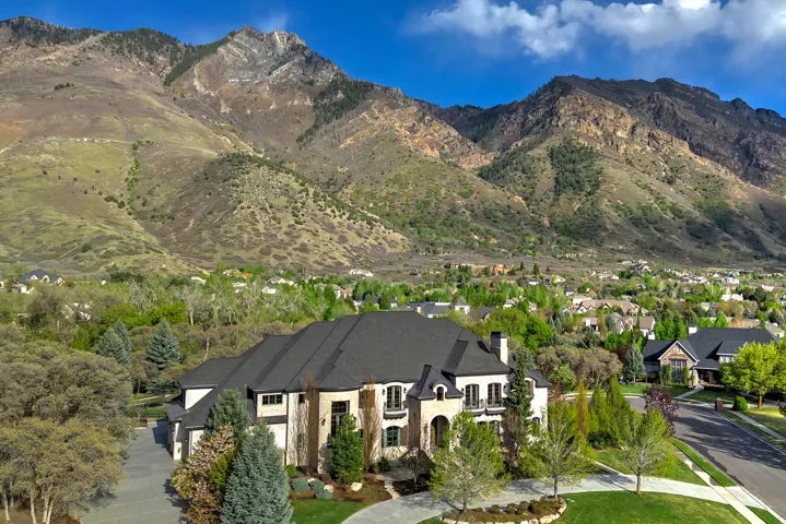 View of mountain backdrop