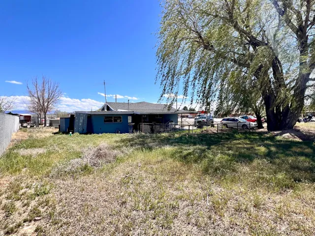 Back of property