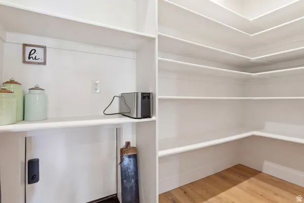 View of storage area