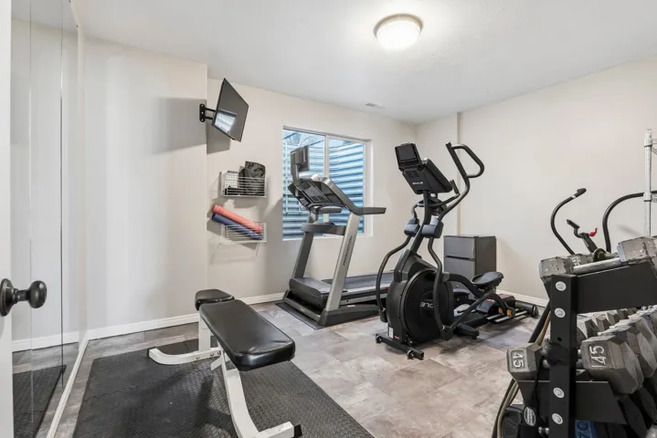 View of workout room