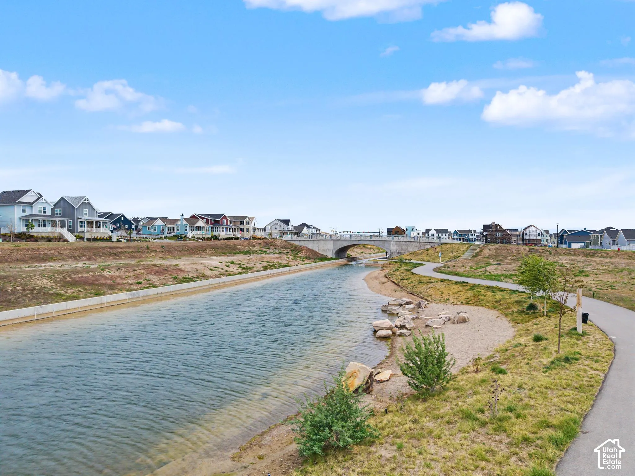 Watercourse Pond next to Home