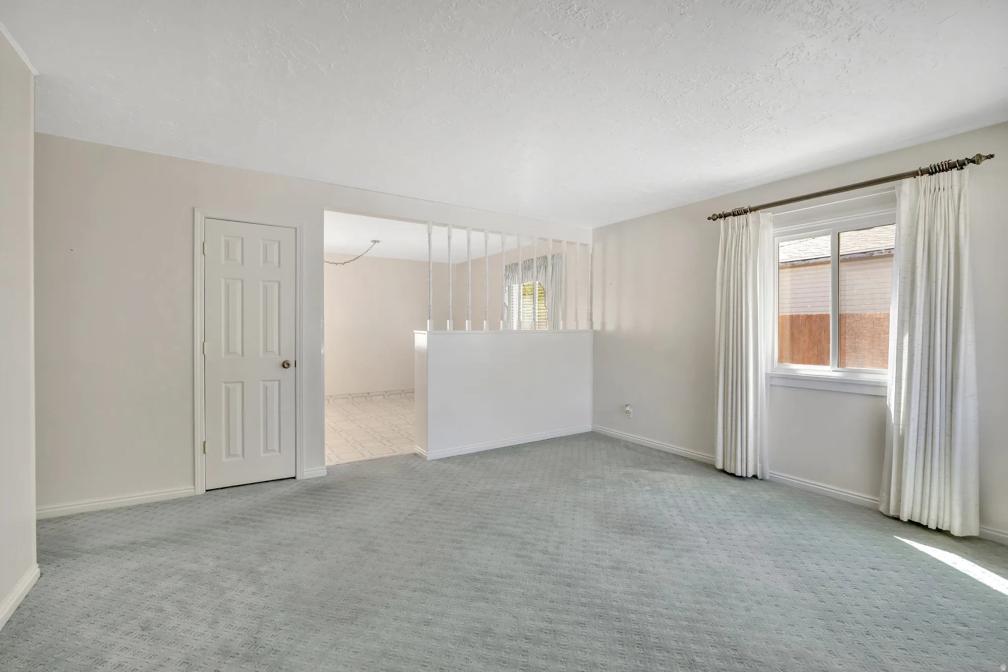 Family room on the main level