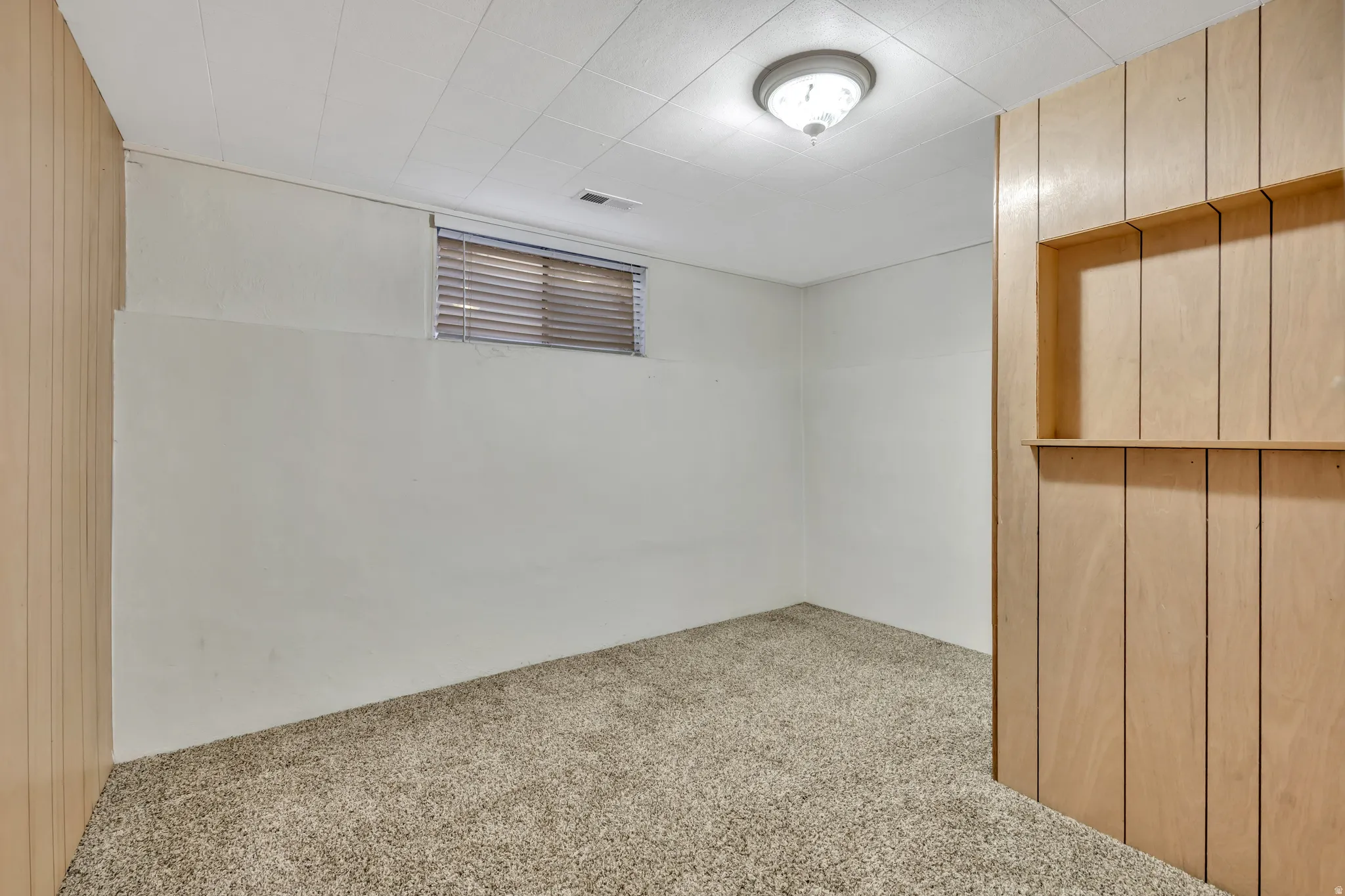 Bedroom in the basement