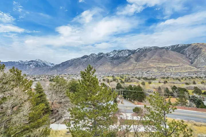 View of mountain backdrop
