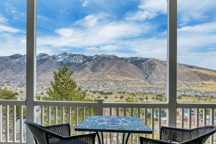 View of mountain backdrop