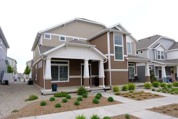 Craftsman inspired home with covered porch