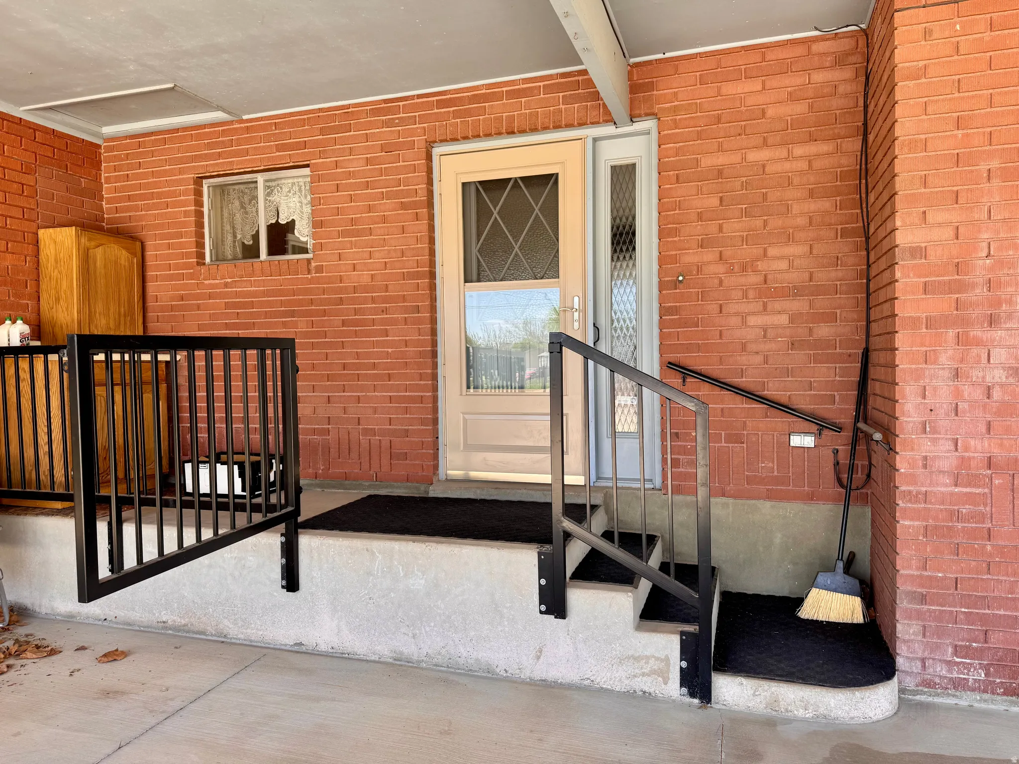 Doorway to property