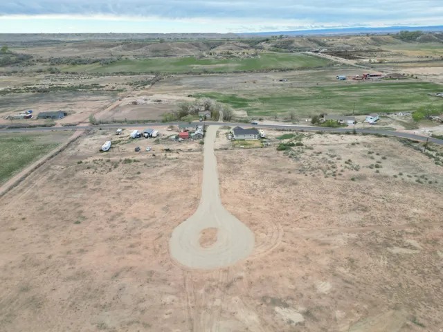 Aerial view of sparsely populated area Lot #2 looking SOUTH