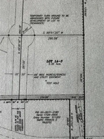 Map / location lot #3