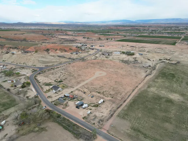 Overview of rural landscape featuring a mountain backdrop and a desert landscape lot #3 looking NORTH WEST