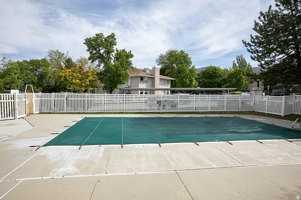 View of pool with patio surround
