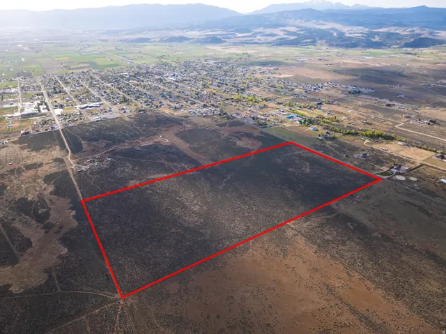 View of The Property Looking  West/NorthWest with Mount Pleasant in Background