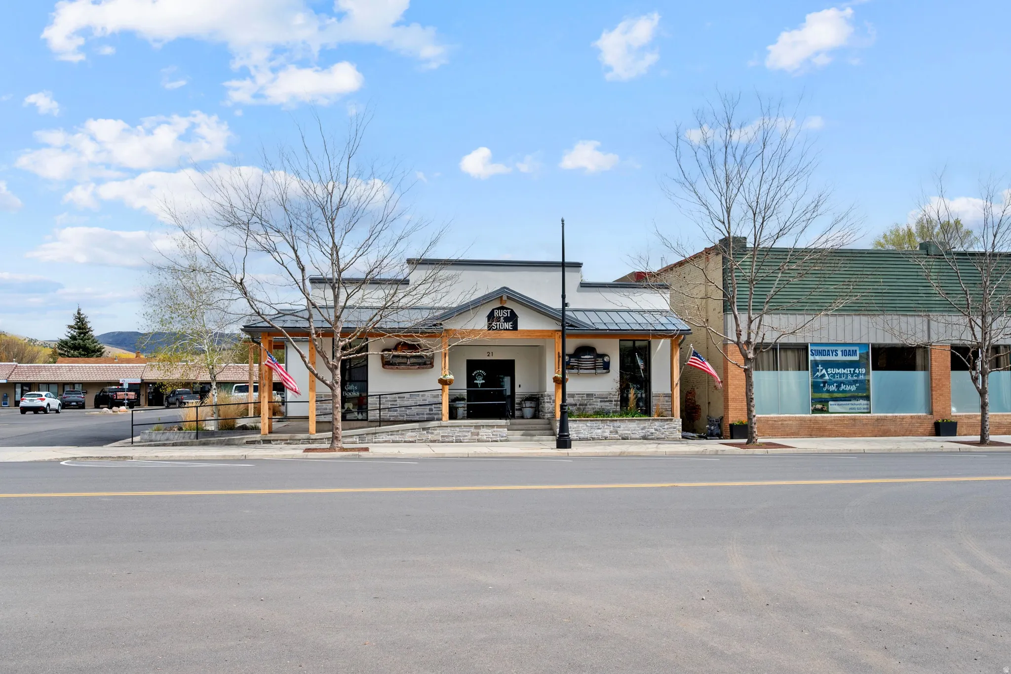 View of commercial property