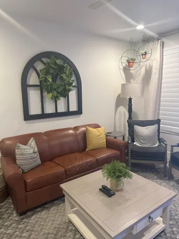 View of living area
