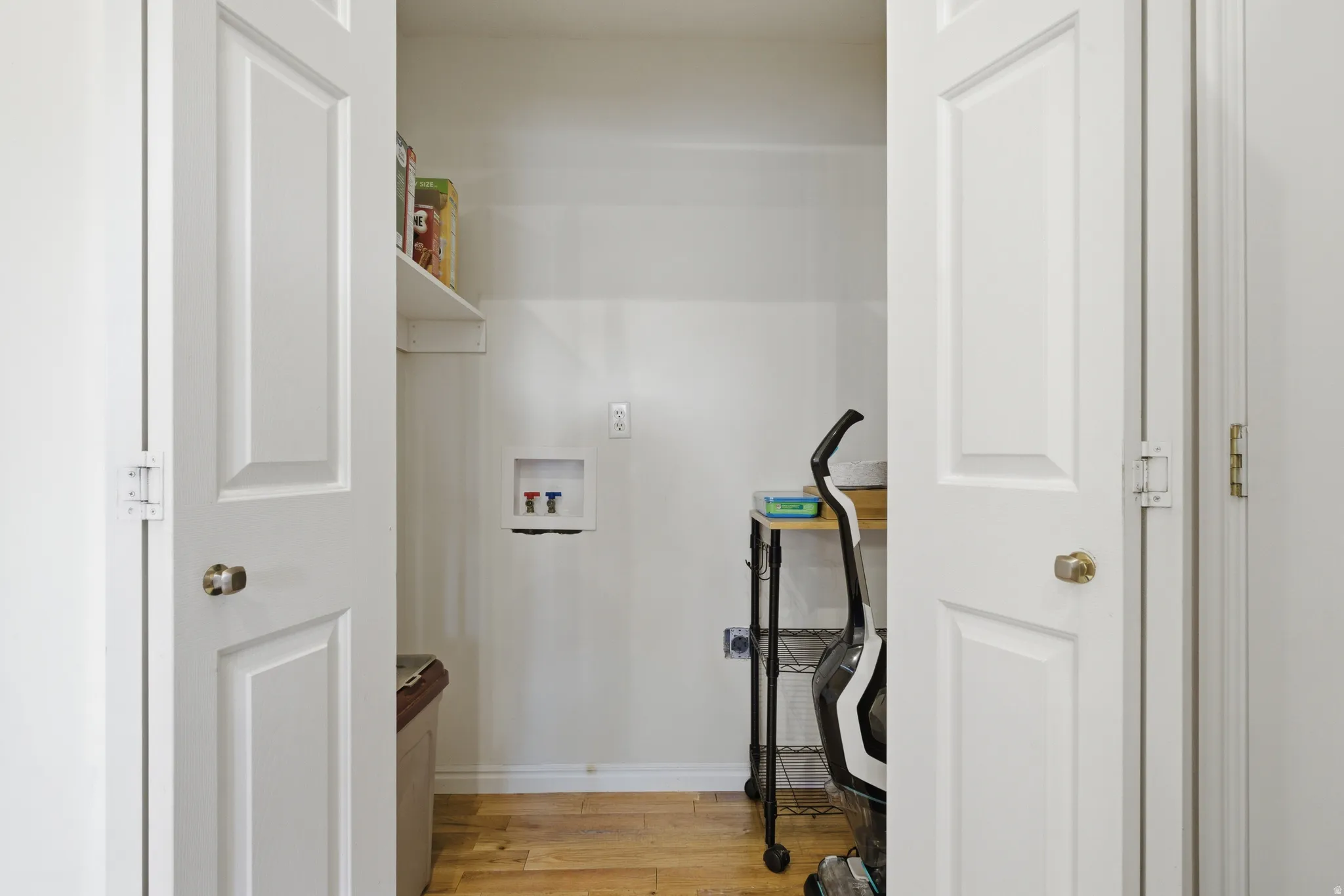 Main level laundry hookups or could be pantry
