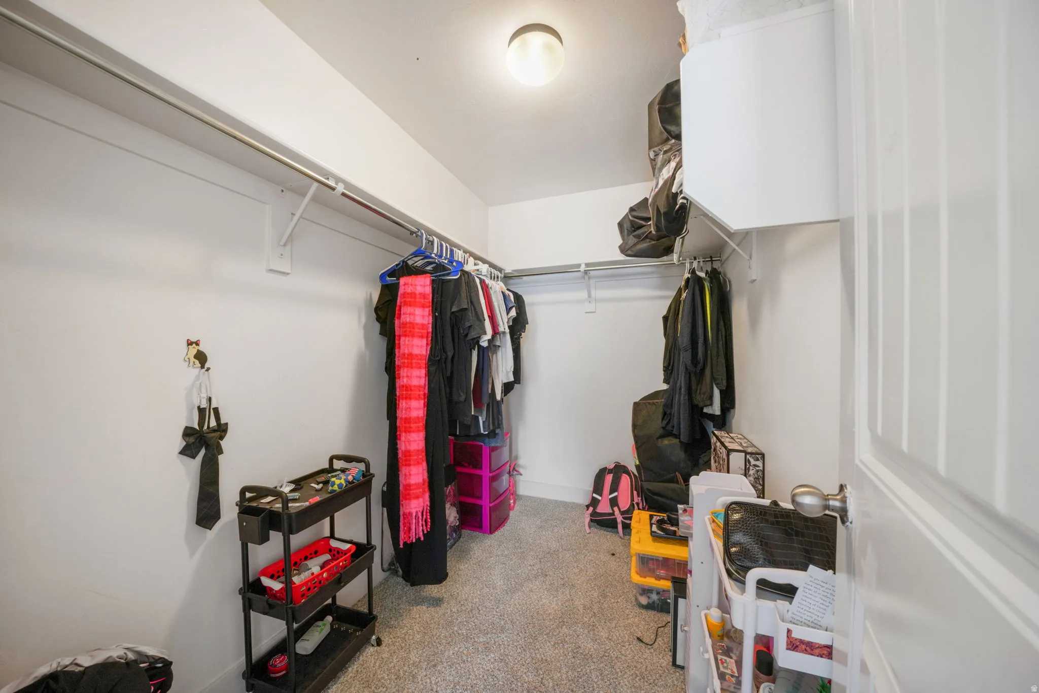 Good sized walk in closet in bedroom #2
