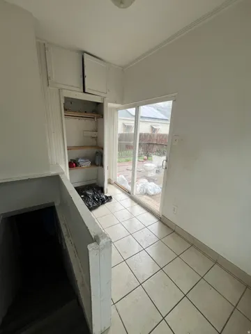Kitchen featuring light tile patterned flooring