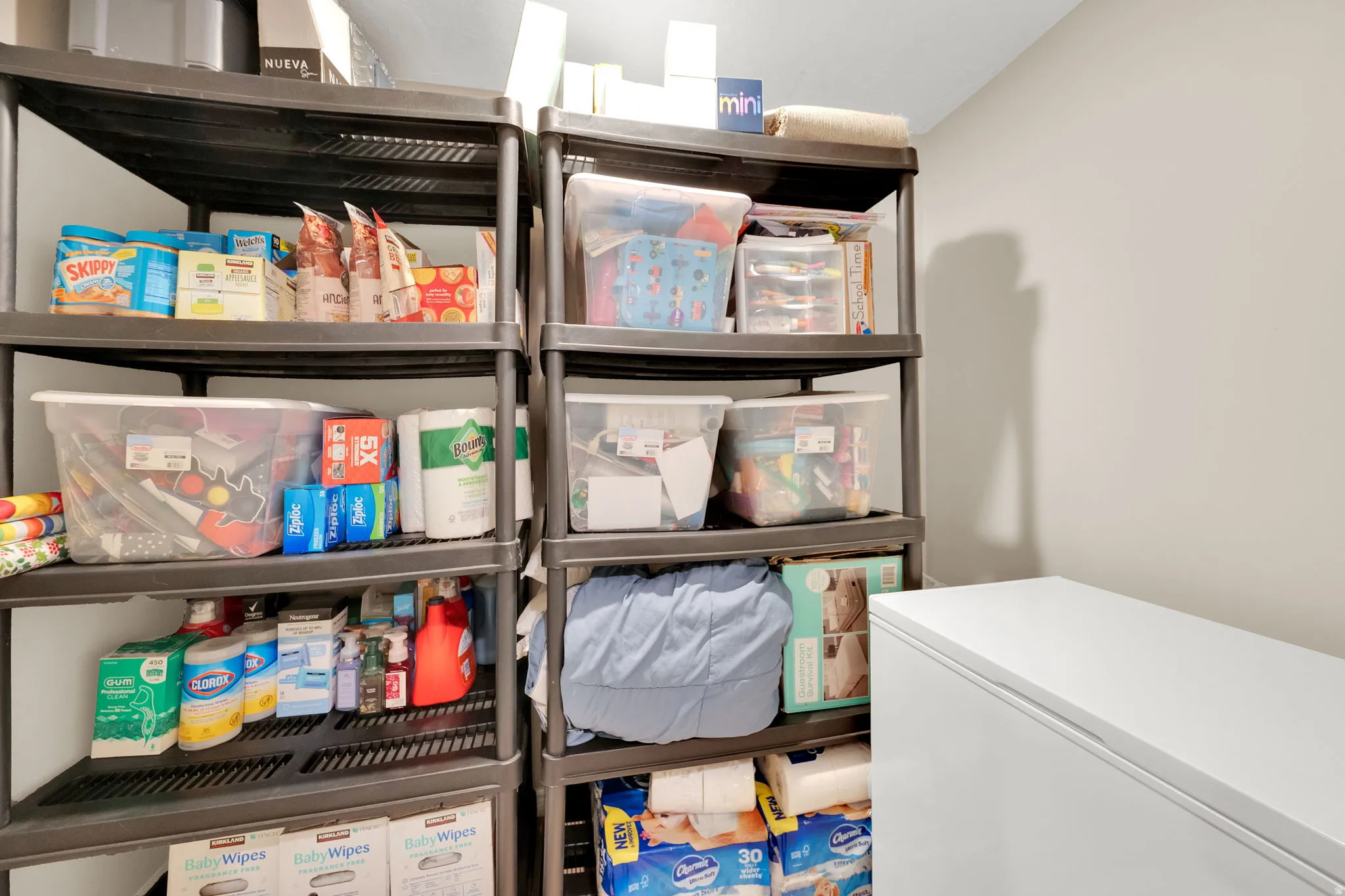 View of storage room