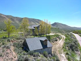 View of mountain background