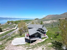 View from above of property