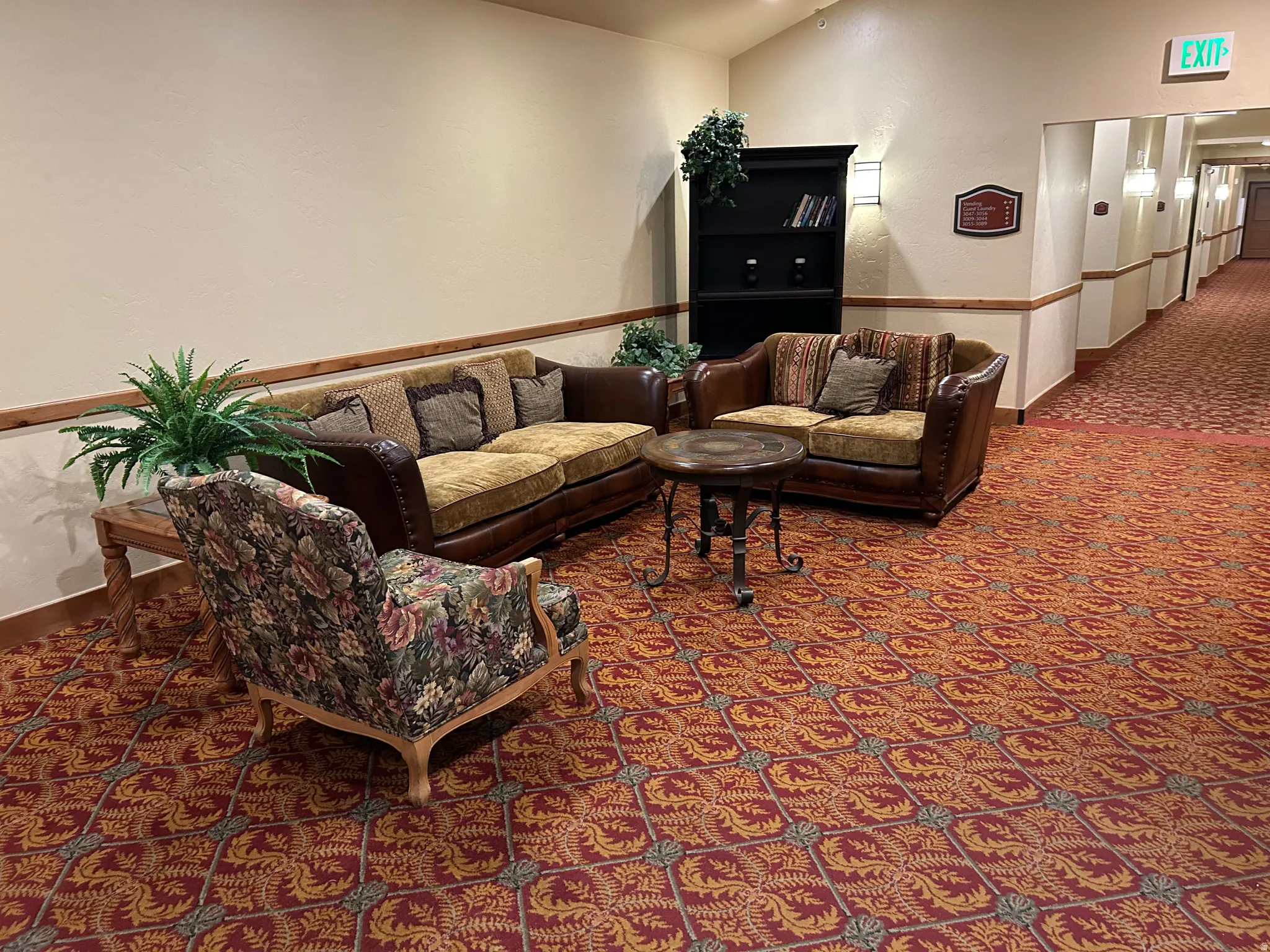 Community lounge area