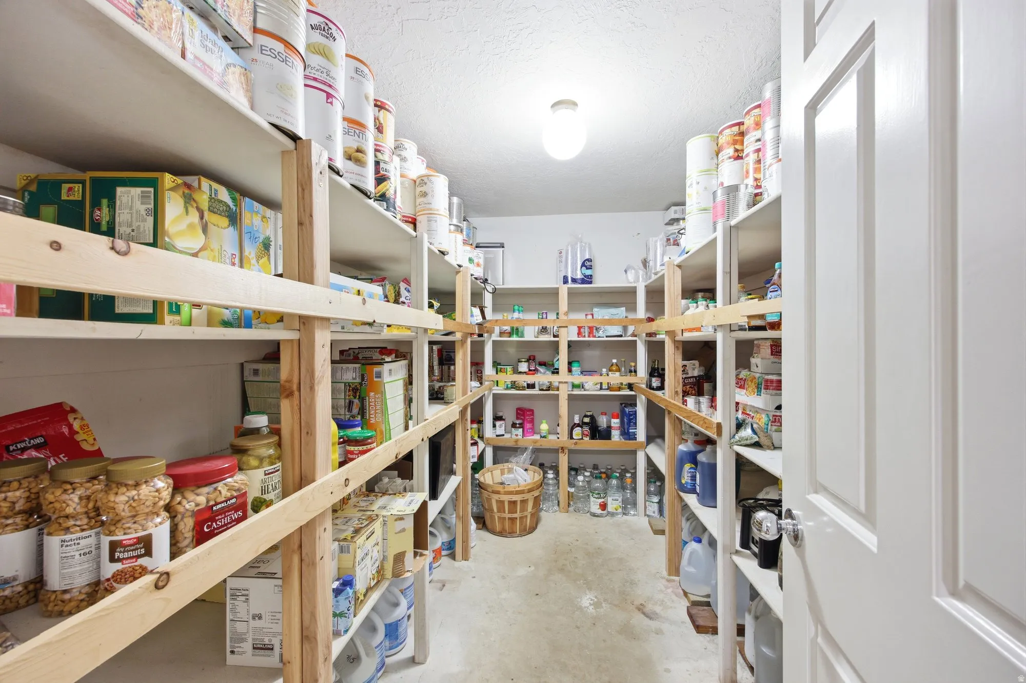 One of two large storage rooms