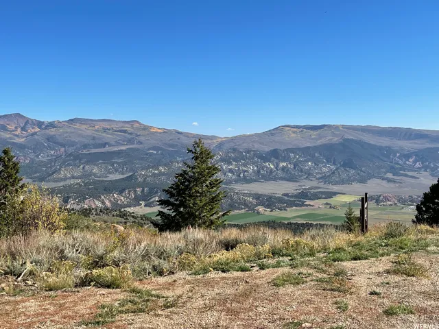View of mountain background