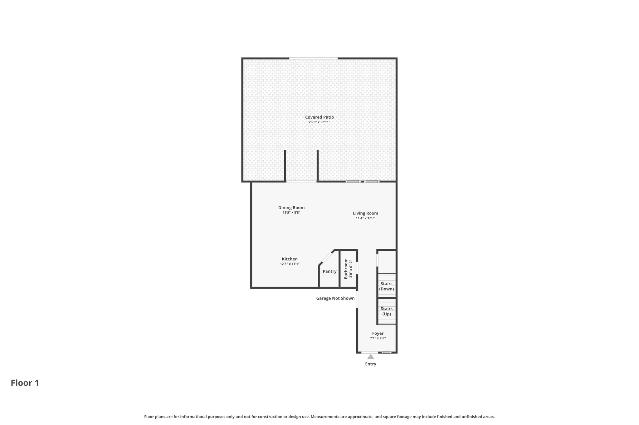 View of room layout