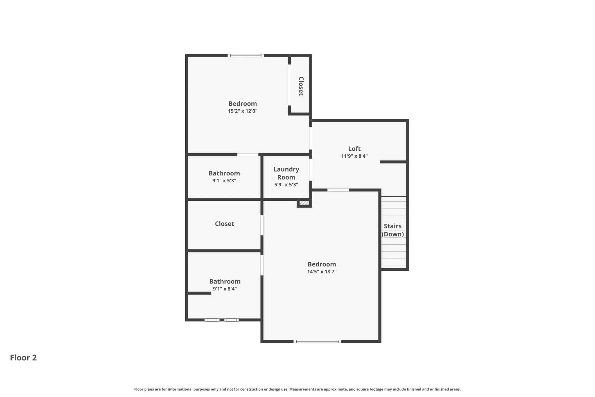 View of room layout