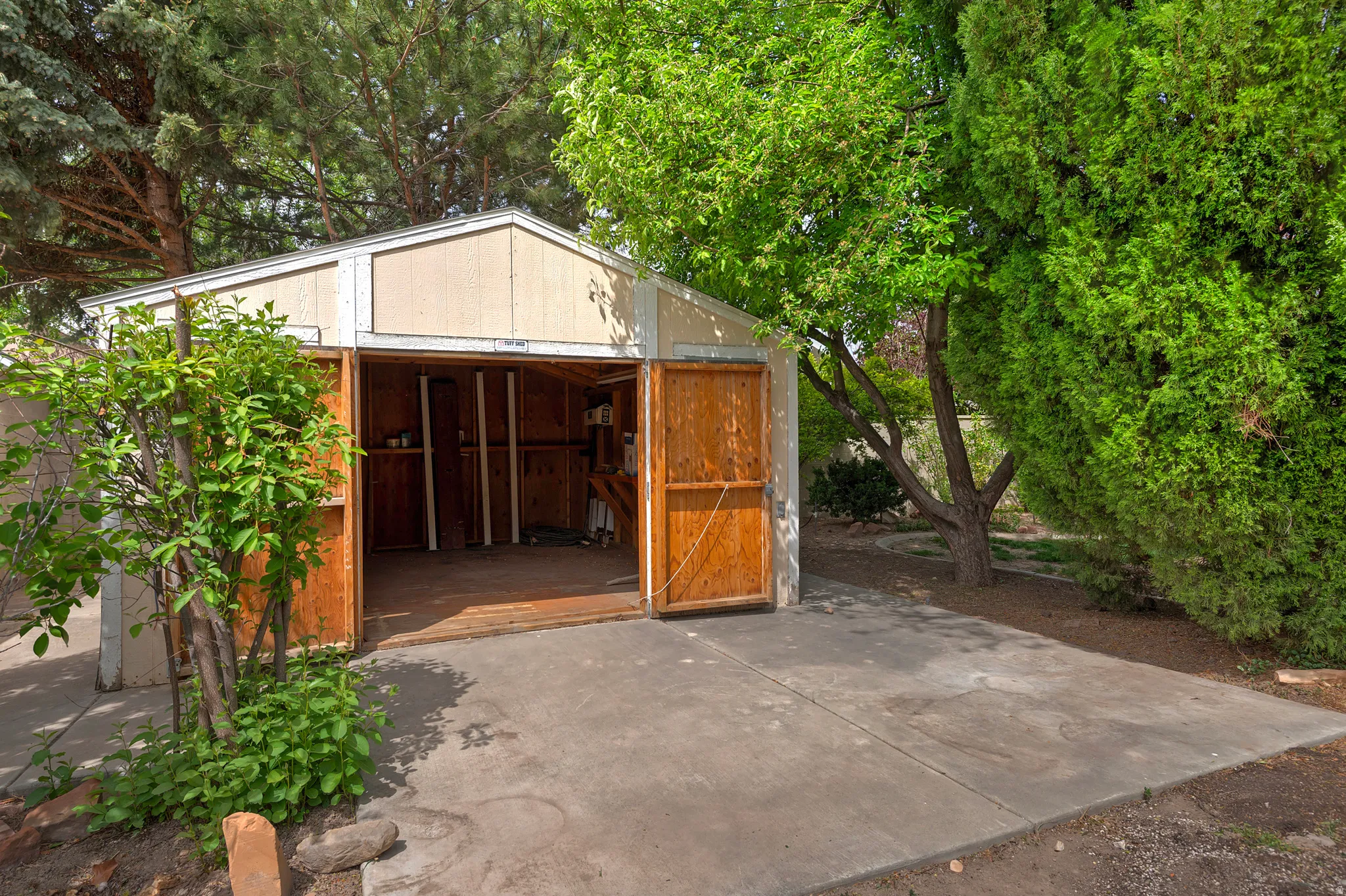 View of shed