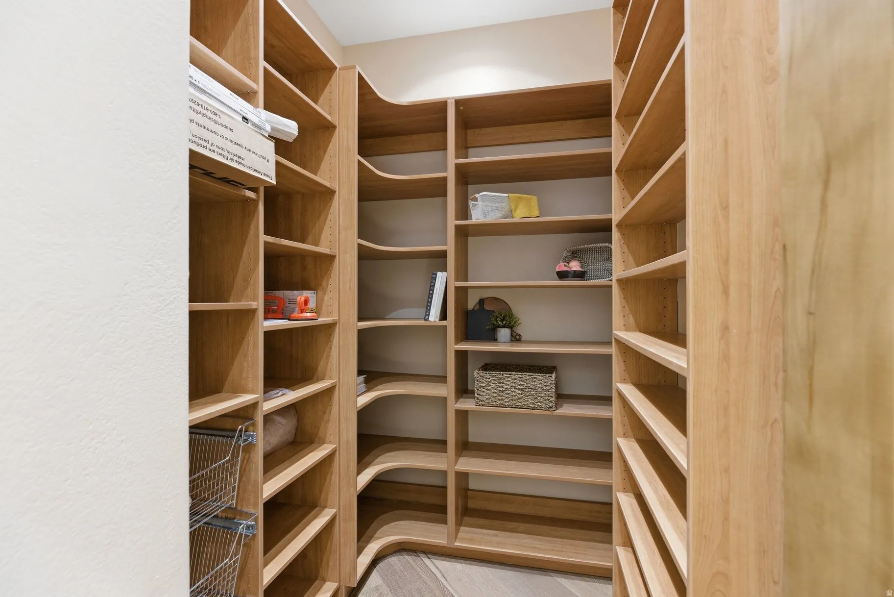 View of storage area