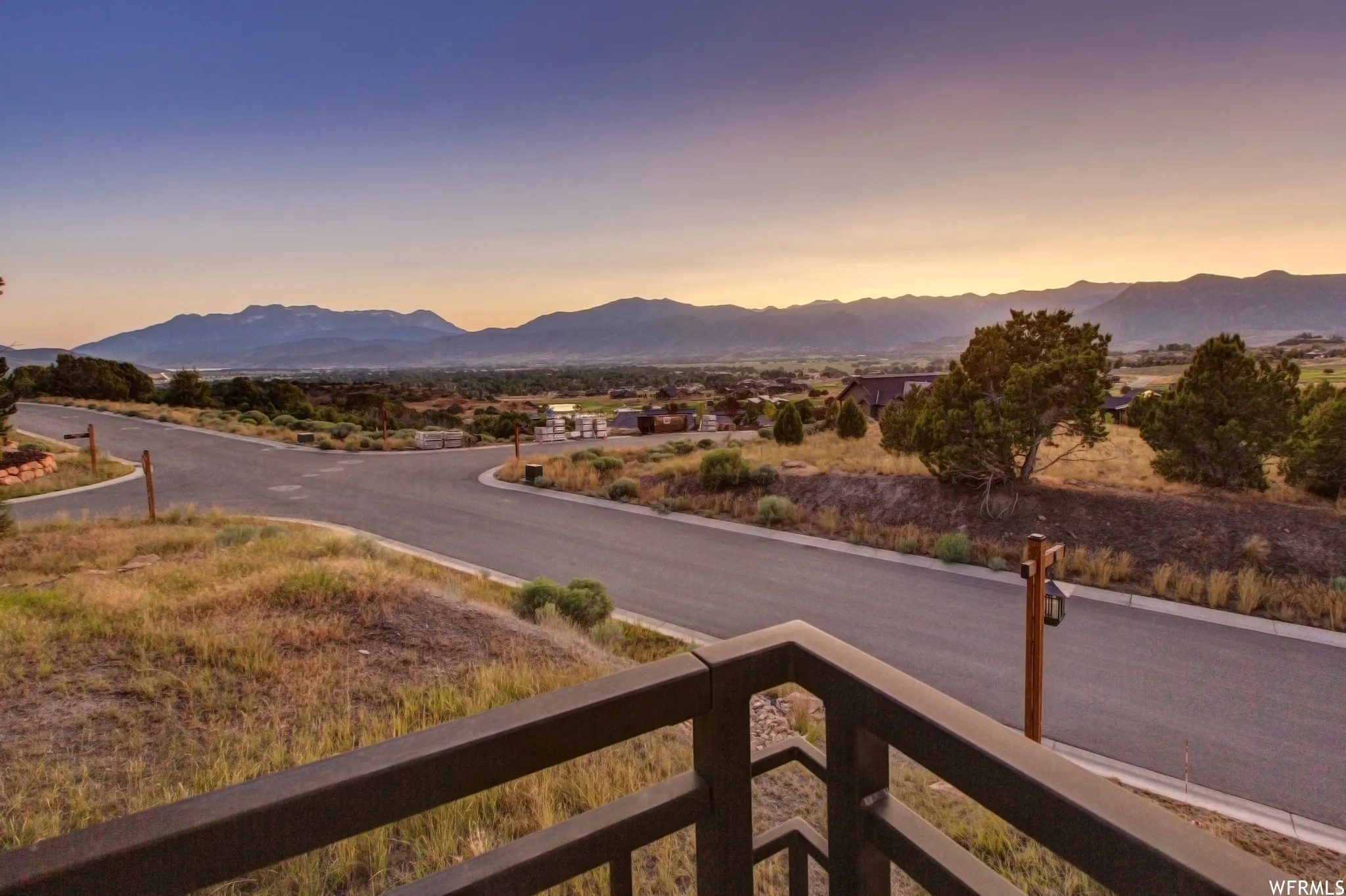 View of mountain backdrop