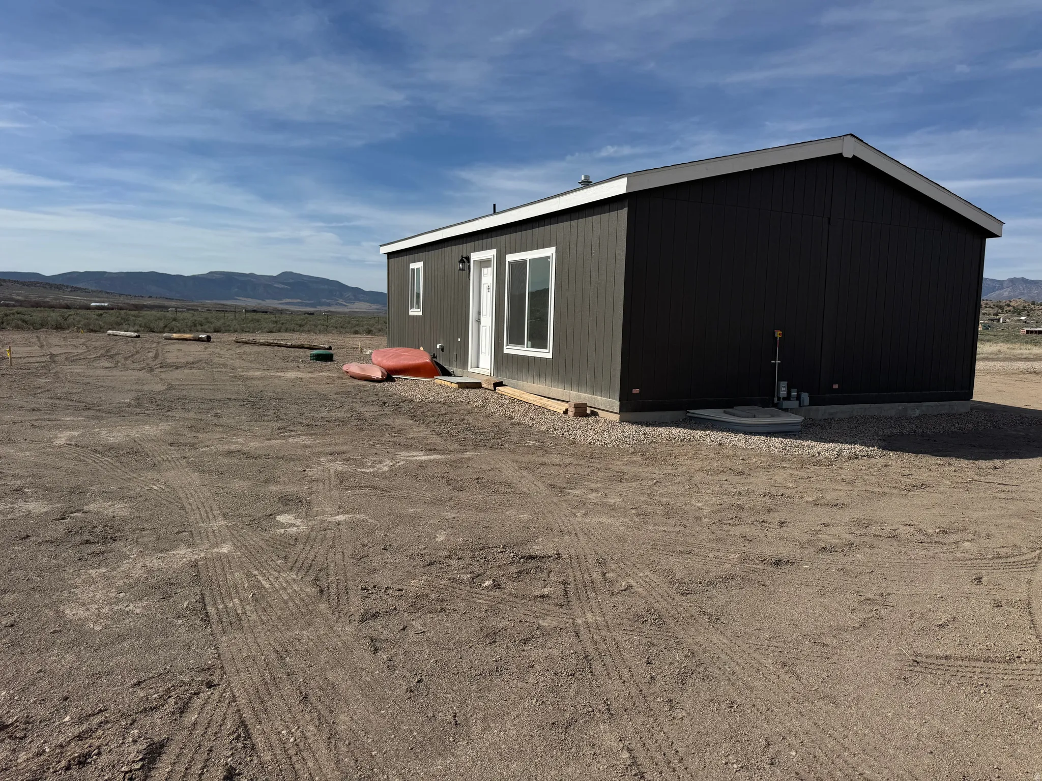 Backside of home