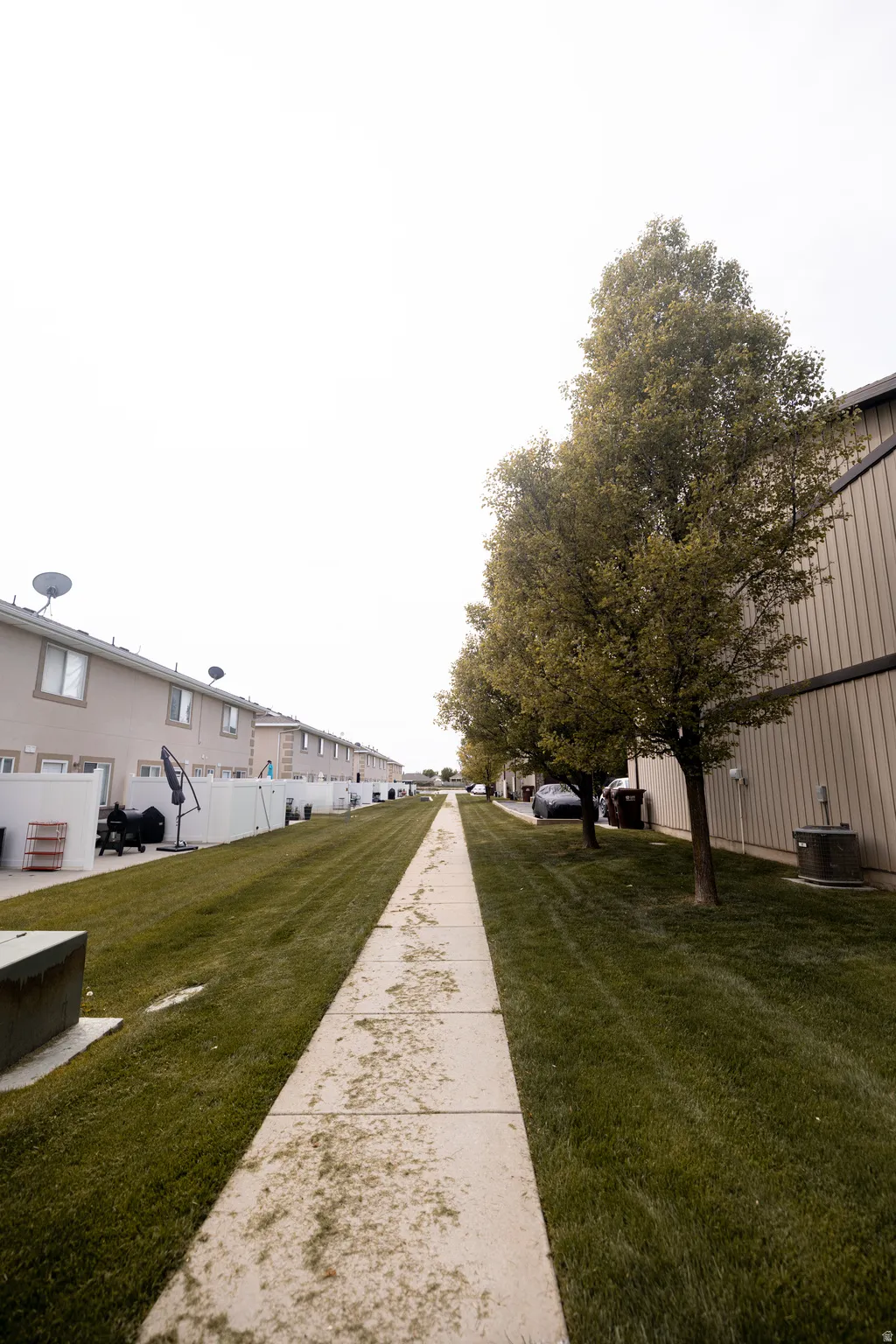 View of walking path