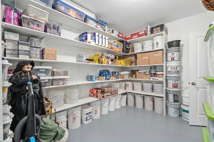 basement storage room - not part of the ADU