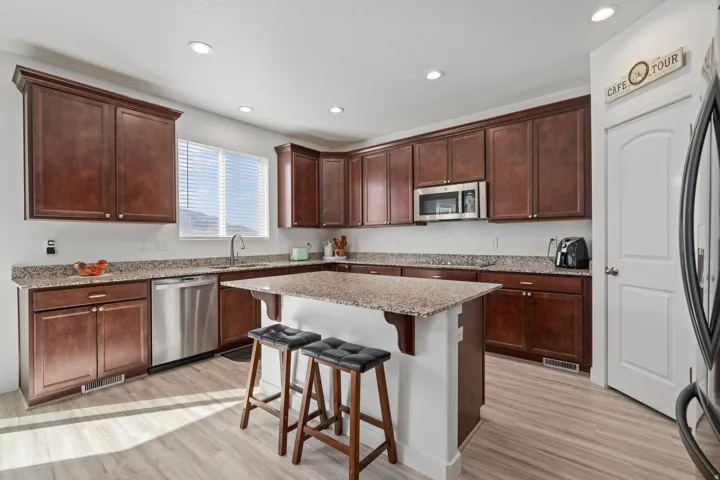 Kitchen with pantry