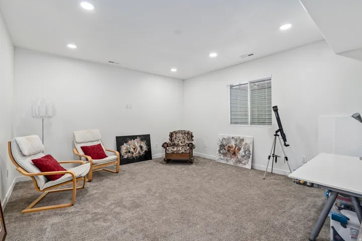 Basement family room - not part of the ADU