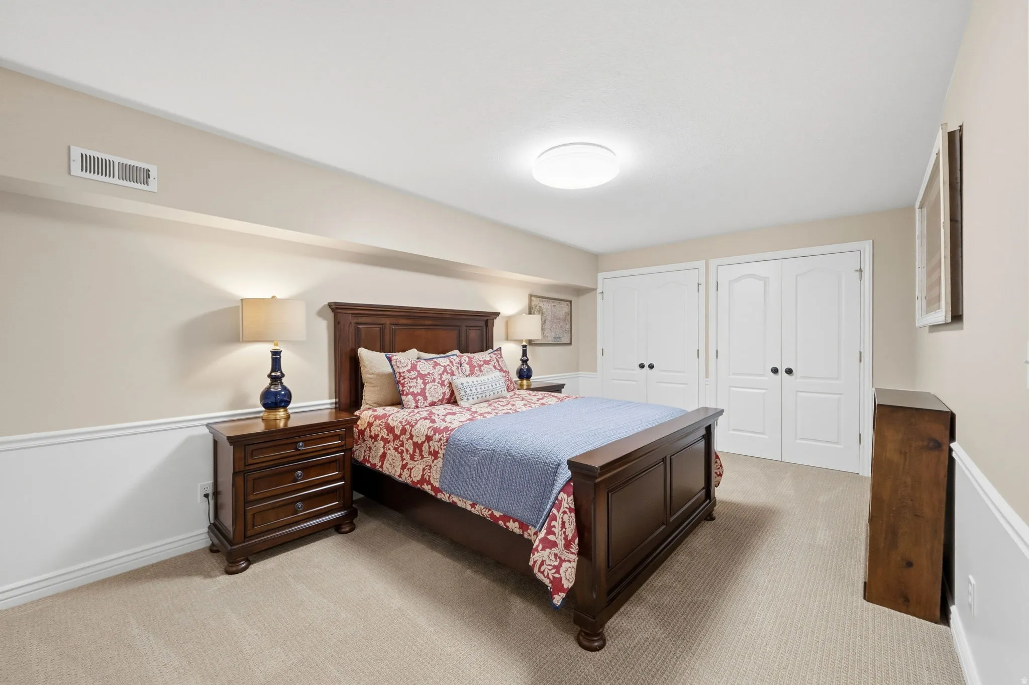 Basement bedroom