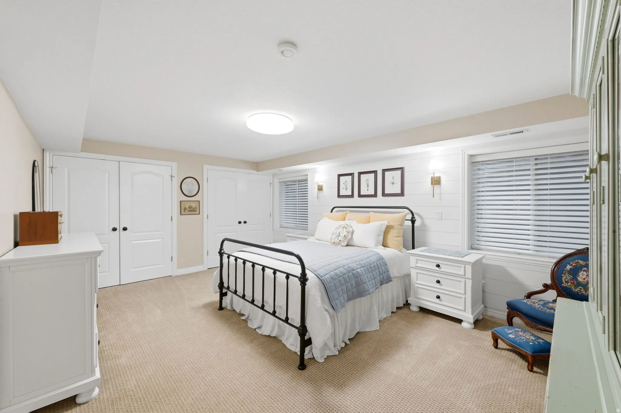 Basement bedroom