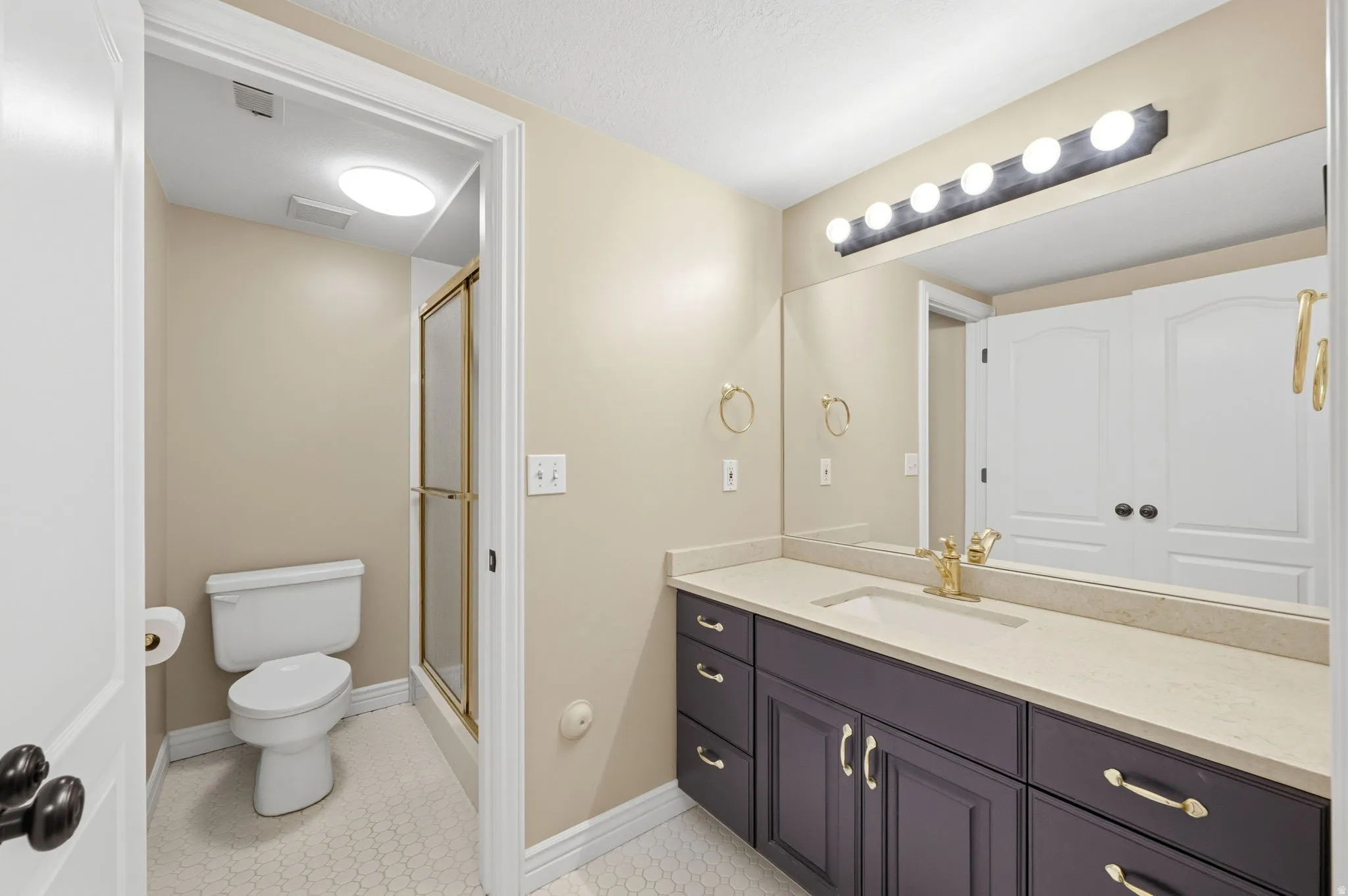 Basement bathroom