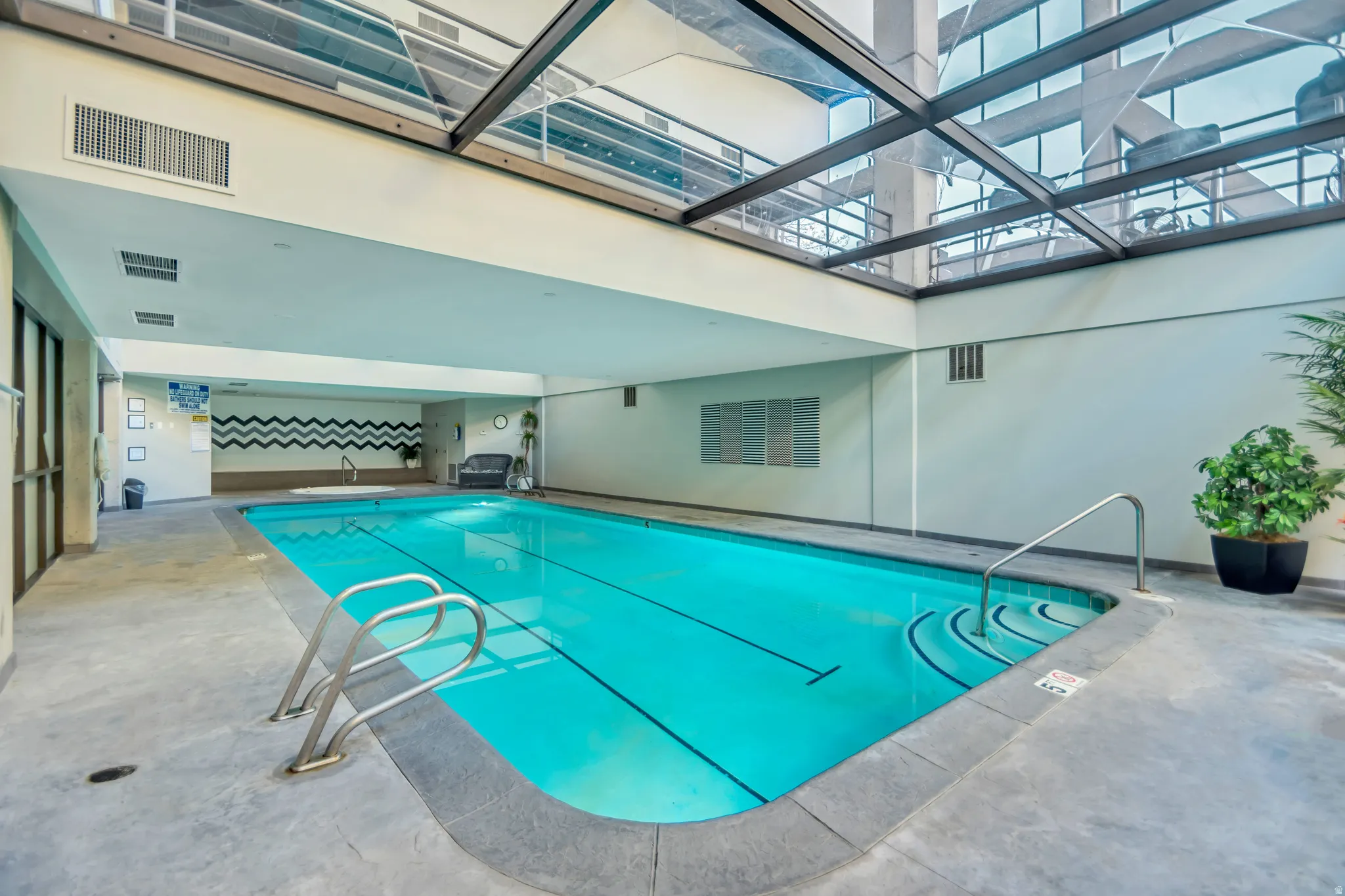 Indoor heated pool