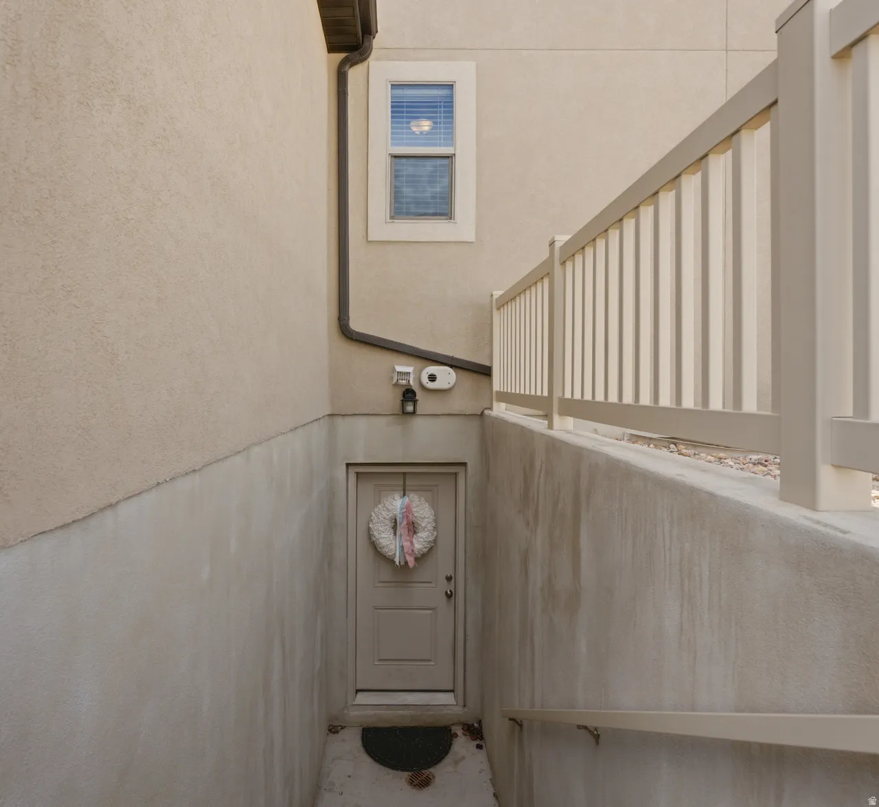 Doorway to property